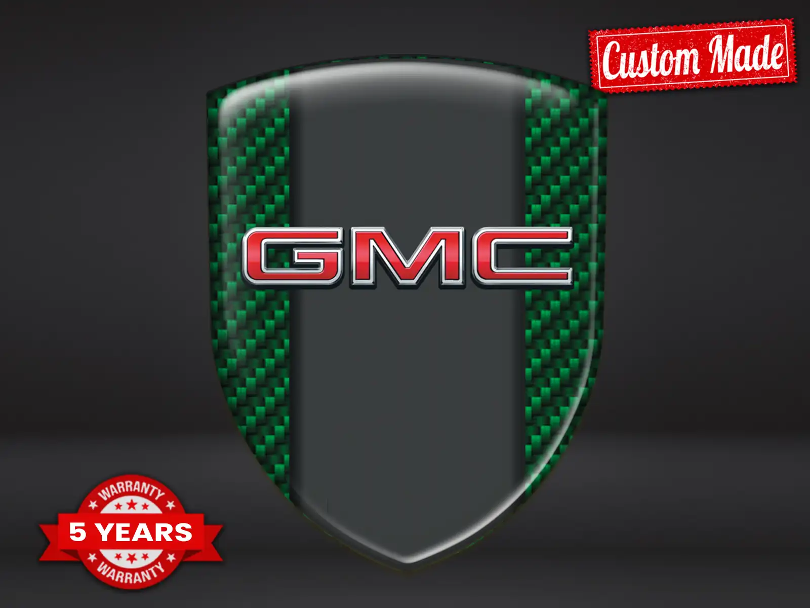 GMC Heckscheibenaufkleber Pro Max Stilvoll Robust